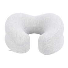 (Light Gray) Memory Foam Face Down Beauty Salon Sleeping Pillow Dark Gray