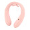 USB Oplaadbare Nekverwarmer 4 Warmtestanden Roze 3