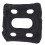 (Black) Opblaasbaar zitkussen PVC fluweel zwart 3