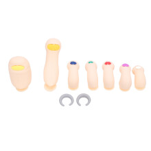 (Skin Color) Fuß-Zehenloch-Schuhdeko für Kostümparty