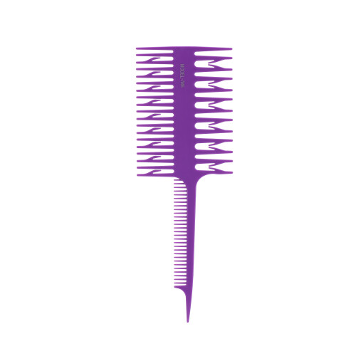 Haarfarbe-Kamm Highlight-Sektionierung Lila
