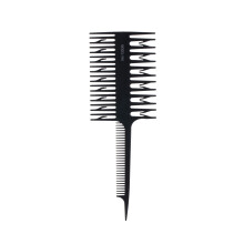 Haarfarbe-Kamm Highlight-Sektionierung Schwarz