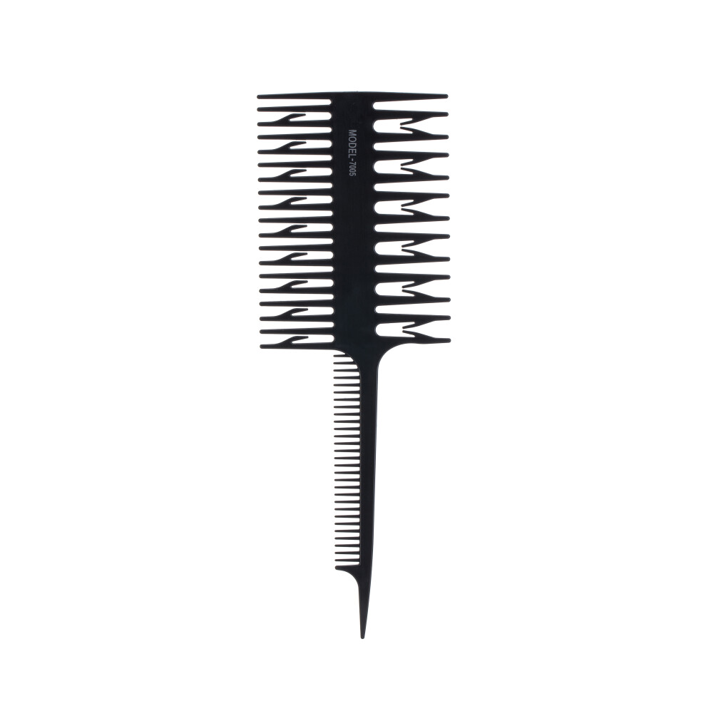 Black Hair Dyeing Comb Highlight Sectioning Tool