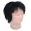 Testa Manichino Silicone Capelli Neri + Morsetto Pompa 3