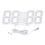3D LED Digital Clock Auto Dimming Date Temp 1