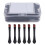 50pcs Double Ended Eyebrow Eyeshadow Brush Portable Applicators 1