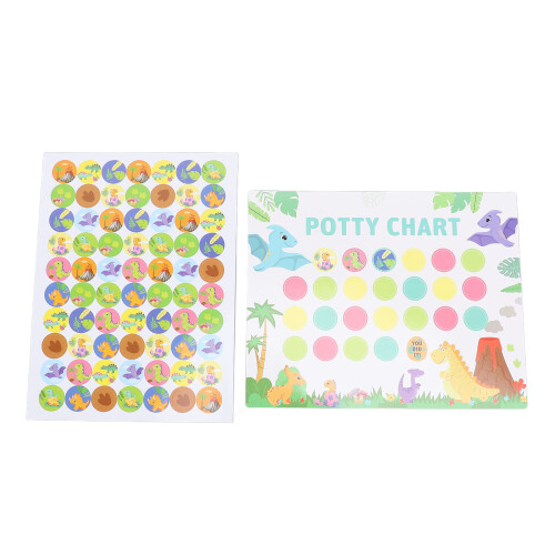 Toilettraining Sticker Beloning Chart Peuters Kids 1