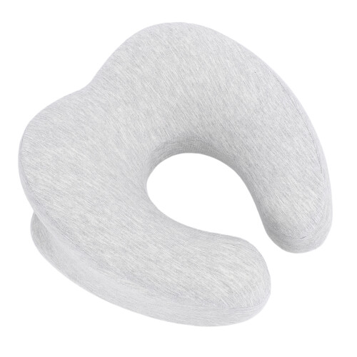 (Light Gray) Memory Foam Face Down Beauty Salon Sleeping Pillow Dark Gray 1