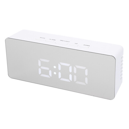 LED Mirror Digital Alarm Clock Large Display 2