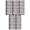50pcs Double Ended Eyebrow Eyeshadow Brush Portable Applicators 5