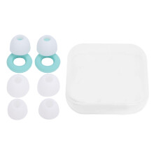 2 Pair Silicone Earplugs Noise Cancelling Washable Green