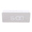 LED Mirror Digital Alarm Clock Large Display 5