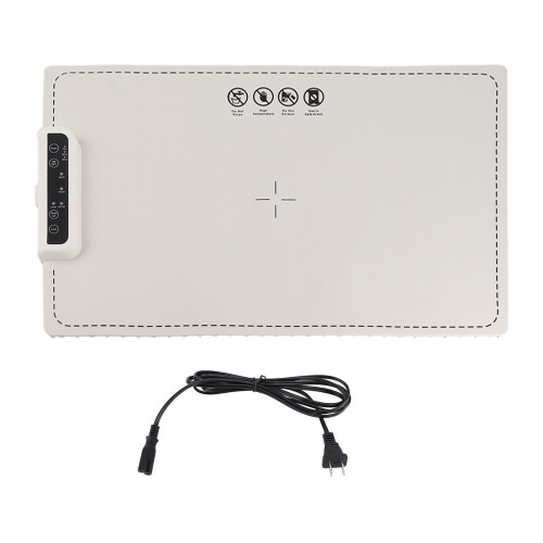 (US Plug 110V) Opvouwbare Warmhoudmat 260W Wit EU