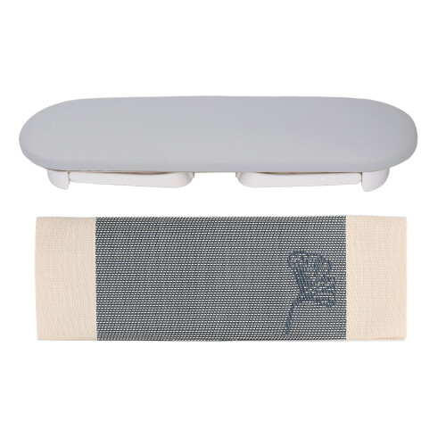 Cuscino pieghevole portatile per manicure, in pelle PU