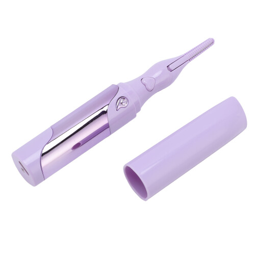 (Purple) Elektrische wimperkruller USB oplaadbaar 1