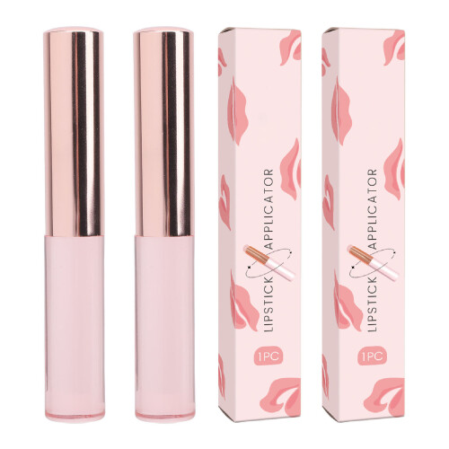 2 Stks Lippen Applicator Kwast Make-up Tool