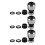 3x Stainless Steel 360 Kitchen Tap 1