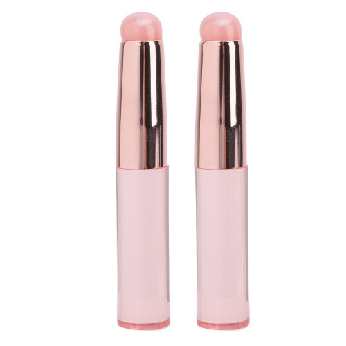 2 Stks Lippen Applicator Kwast Make-up Tool 2