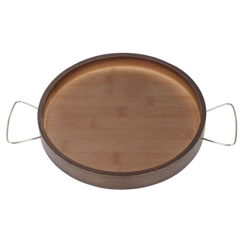 Runder Armlehnen-Tablett mit Halterung, rutschfest