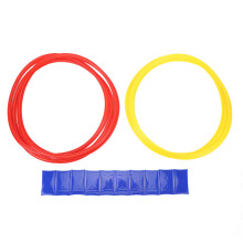 Kids Outdoor Ring Game 10 Pcs Connectors Multi Colored 38cm