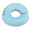 (Blue) Memory Foam Face Down Pillow Ergonomic Blue 4