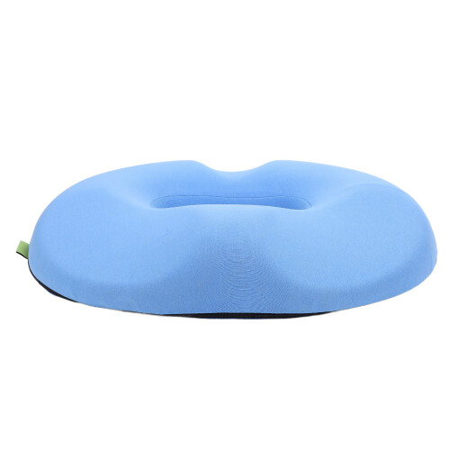 (Blue) Donut Stoelkussen Memory Foam Grijs 2