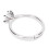 1ct Six-Claw Rhinestone Wedding Ring 5