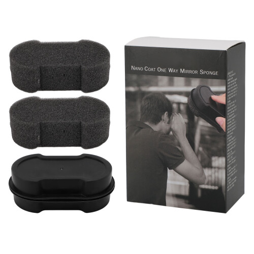 3 Pcs One Way Mirror Sponge Coat for Windows Glass