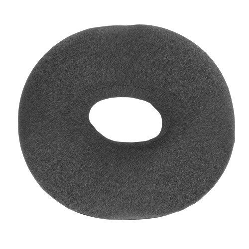 (Grey) Donut Stoelkussen Memory Foam Grijs 1