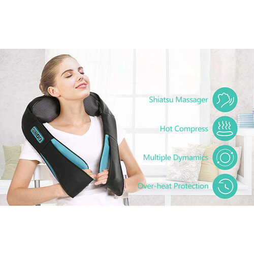 Schouder Massager 8 Shiatsu Koptjes