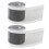 2x Cuttable Shower Drain Hair Catcher Mesh 3