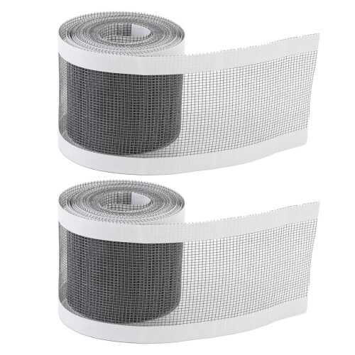 2x Cuttable Shower Drain Hair Catcher Mesh 2