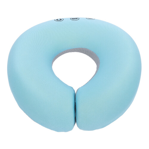 (Blue) Memory Foam Face Down Pillow Ergonomic Blue 1