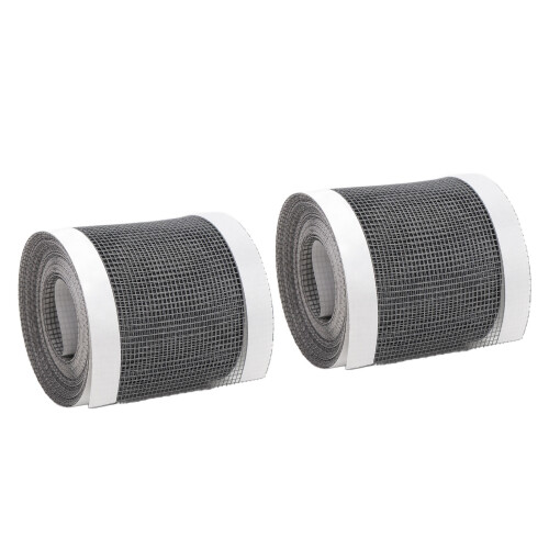 2x Cuttable Shower Drain Hair Catcher Mesh 1