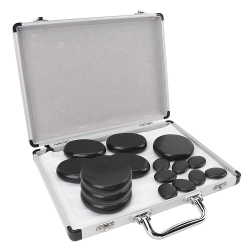 Hot Stones Set Adjustable Temp 6 Timer 3 Sizes Professional Spa Warmer 2