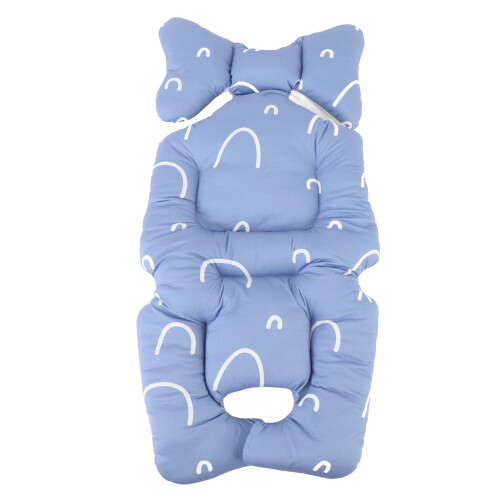 (A2) Baby Stroller Liner Thick Cotton Pad Universal Four Seasons 2
