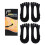 2 Pairs Low Cut Breathable Toe Separator Socks for Walking Standing 1