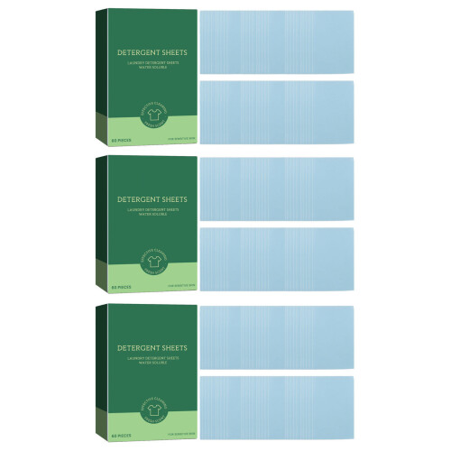 180pcs Gentle Laundry Detergent Sheets Lasting Fragrant for Home