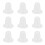 100st Silicone Tattoo Inkt Cup Microblading 3