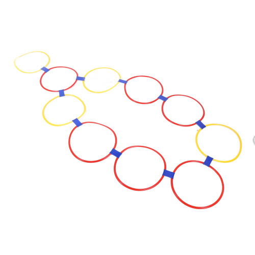 Gioco Anelli Bambini 10 Pz Connettori 38cm 1