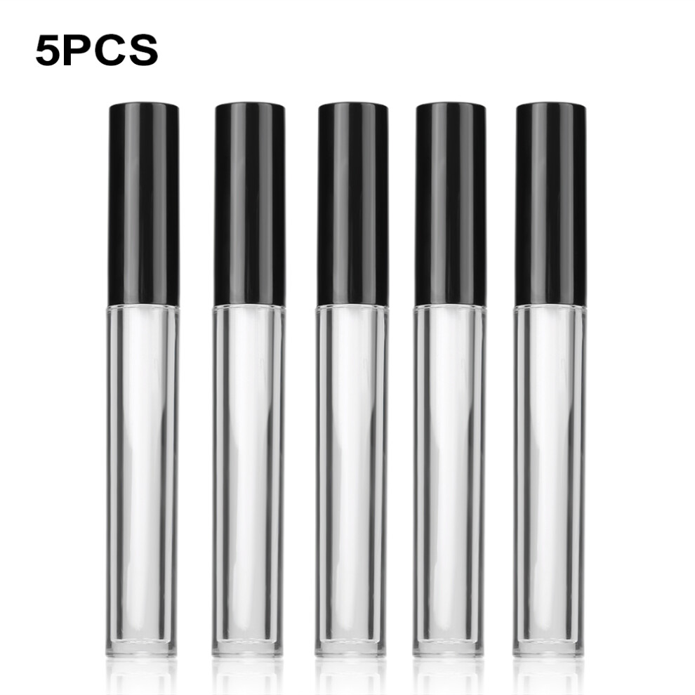 Light 5Pcs/Set 5Ml Clear Empty Lipgloss Bottle For Eyelash Eyeliner