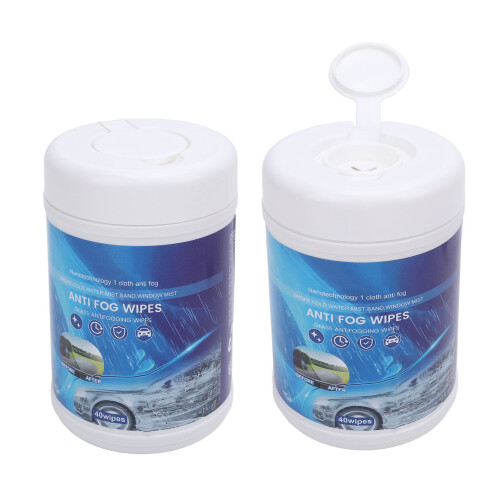 80st Auto Anti-Fog Wipes Waterproof 2