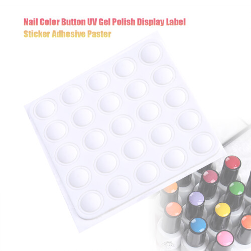 25st Nagellak UV Gel Display Label Sticker 2