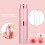8ml Mini Aluminium Glas Parfümflasche Zerstäuber Pink 2