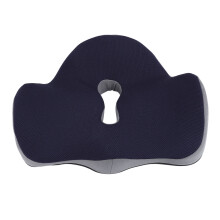 Cuscino Seduta Ergonomico Memory Blu Scuro 49x41x15cm