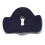 Cuscino Seduta Ergonomico Memory Blu Scuro 49x41x15cm 1