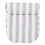 (Striped) Bathtub Pillow 6 Suction Cups Grey 1