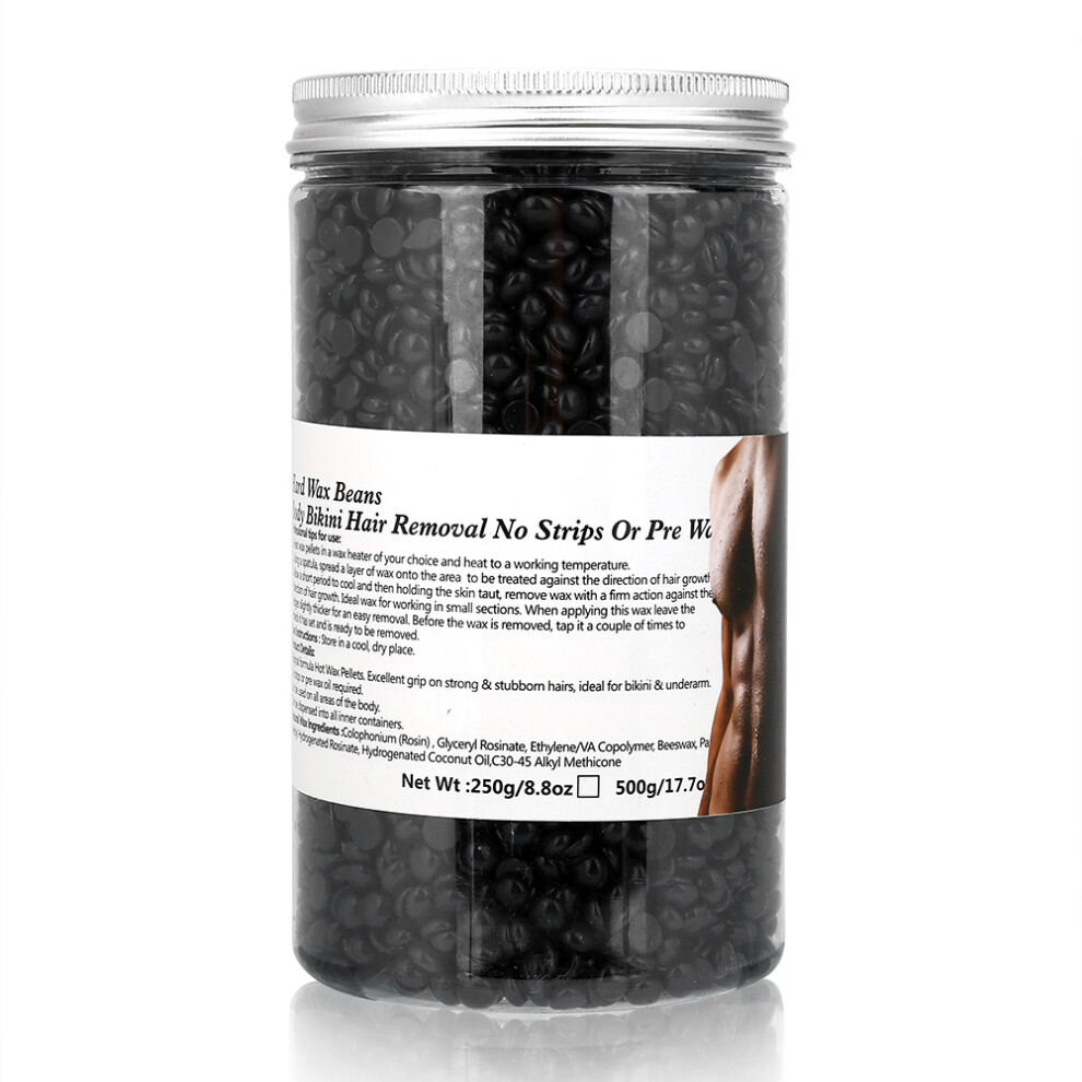 Hot Film Hard Wax 500g Chocolate Bikini Leg Hair Remover