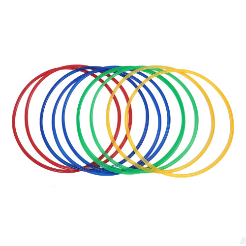 18.9in Sensory Training Hoops 10pcs Rings + Connectors 1