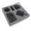 Sofa bekerhouder snack tray 360 draaibaar grijs 3